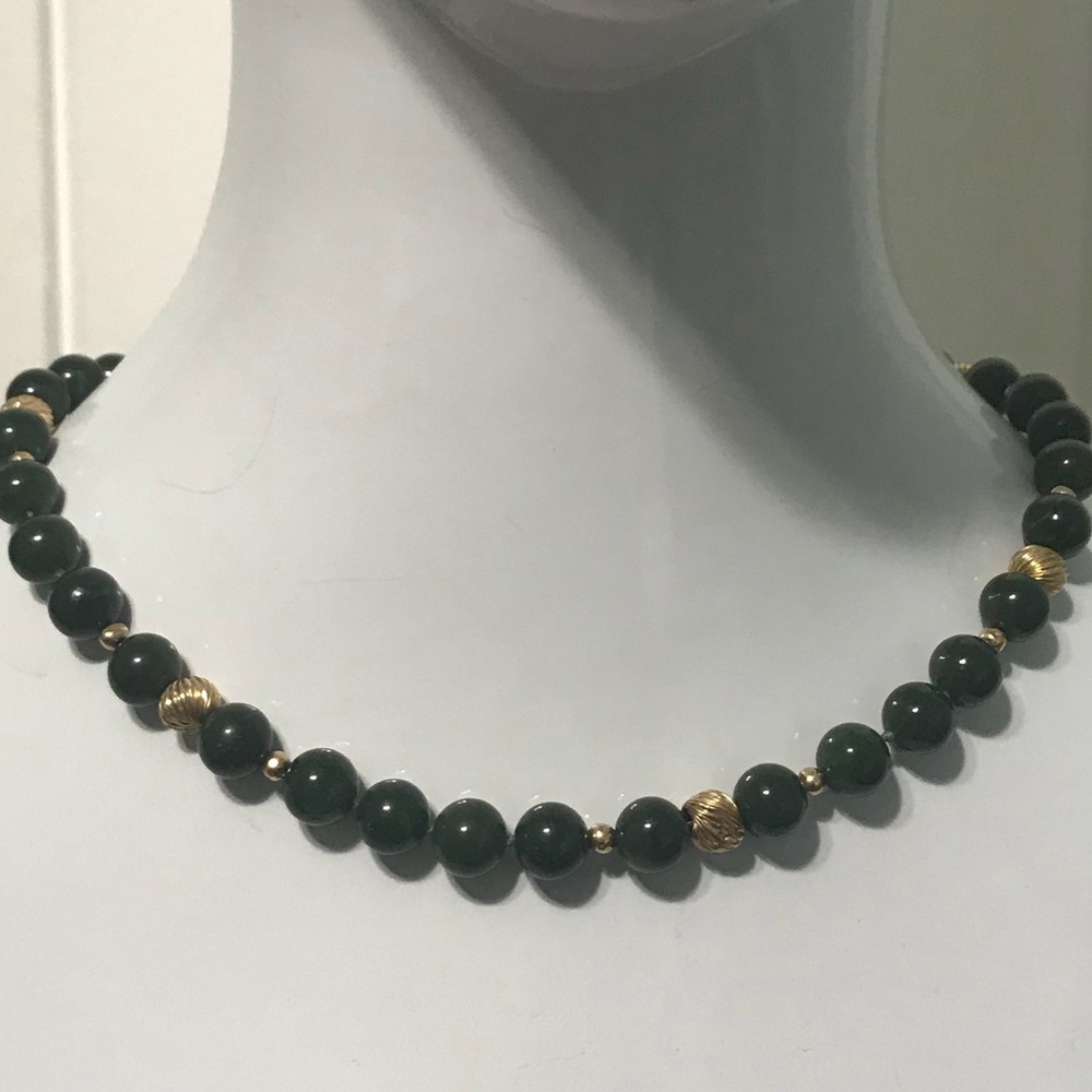 Jade necklace